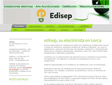 Tablet Screenshot of edisep.com